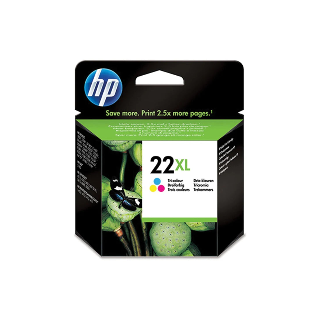 HP 22XL High Capacity Tri-Colour Ink Cartridge - (C9352CE)