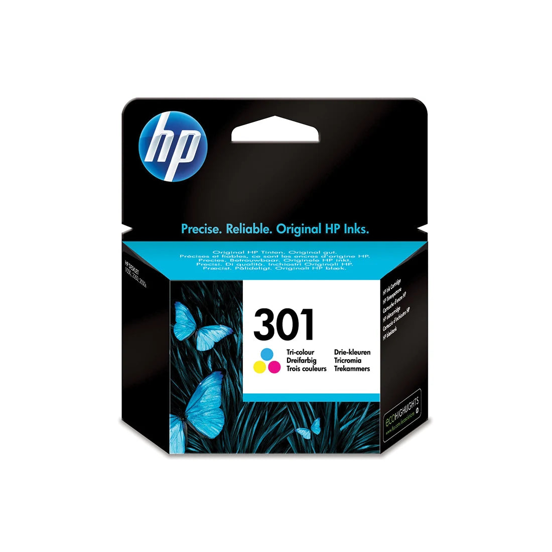 HP 301 Tri-Colour Ink Cartridge - (CH562EE)