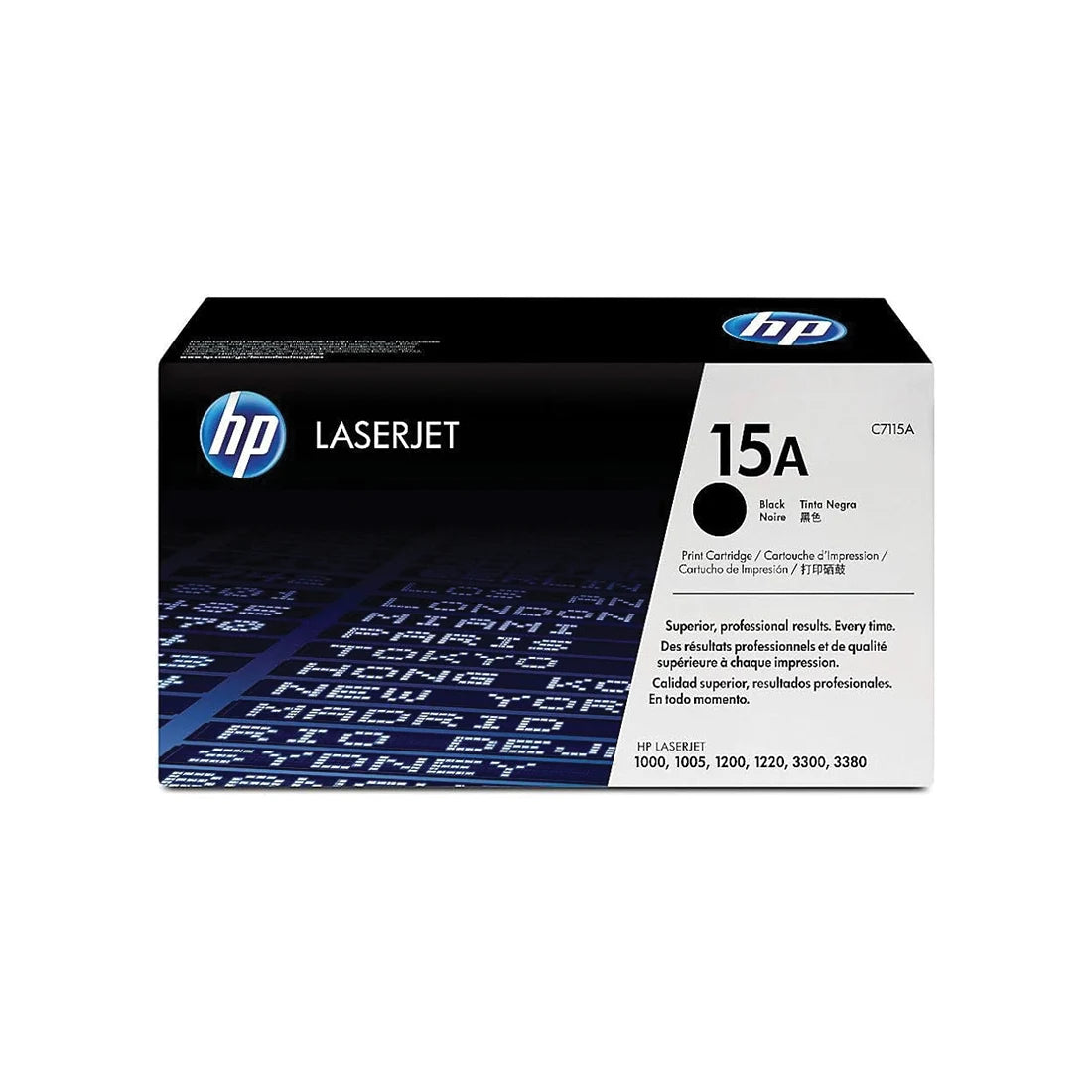 HP 15A Black Toner Cartridge - (C7115A)