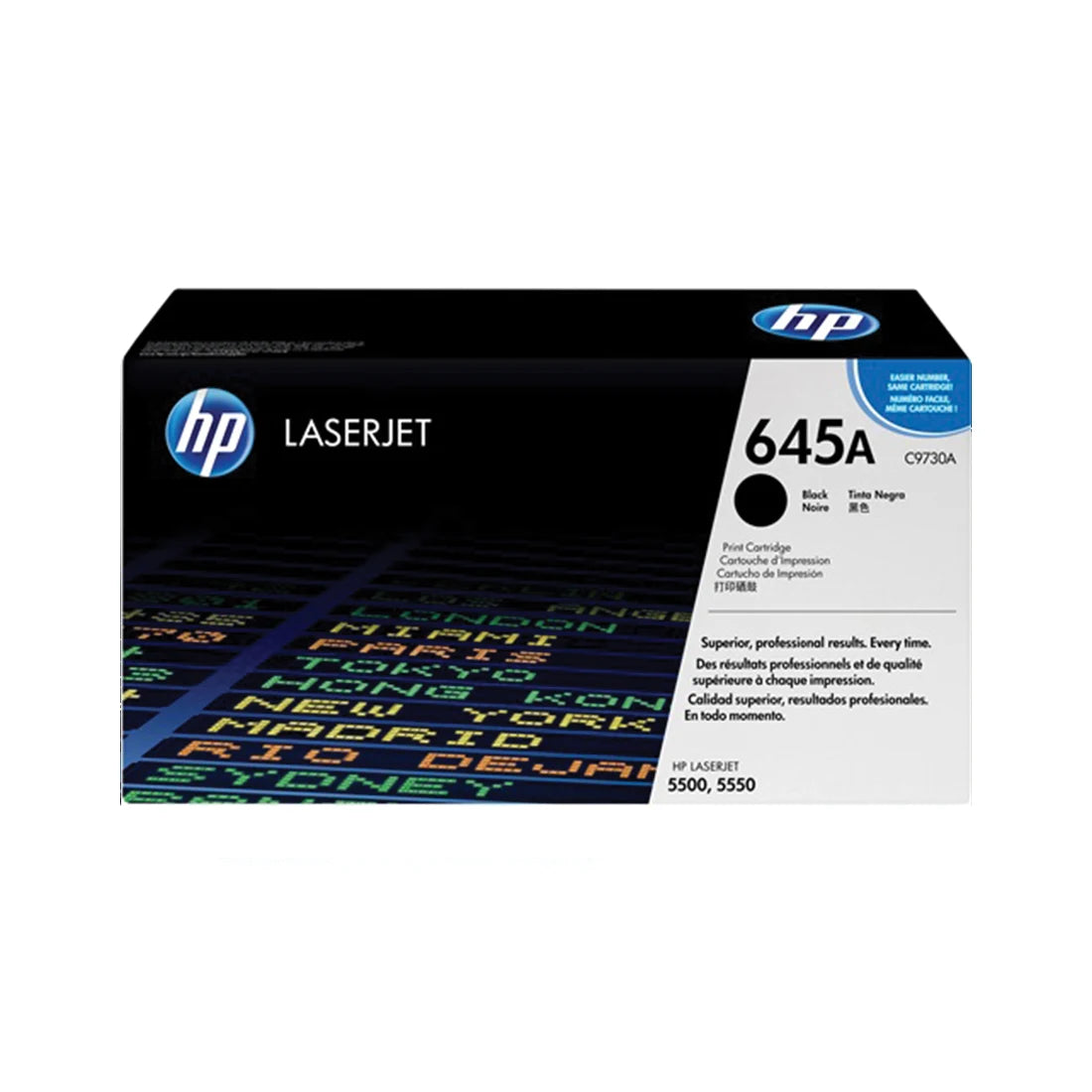 HP 645A Black Toner Cartridge - (C9730A)