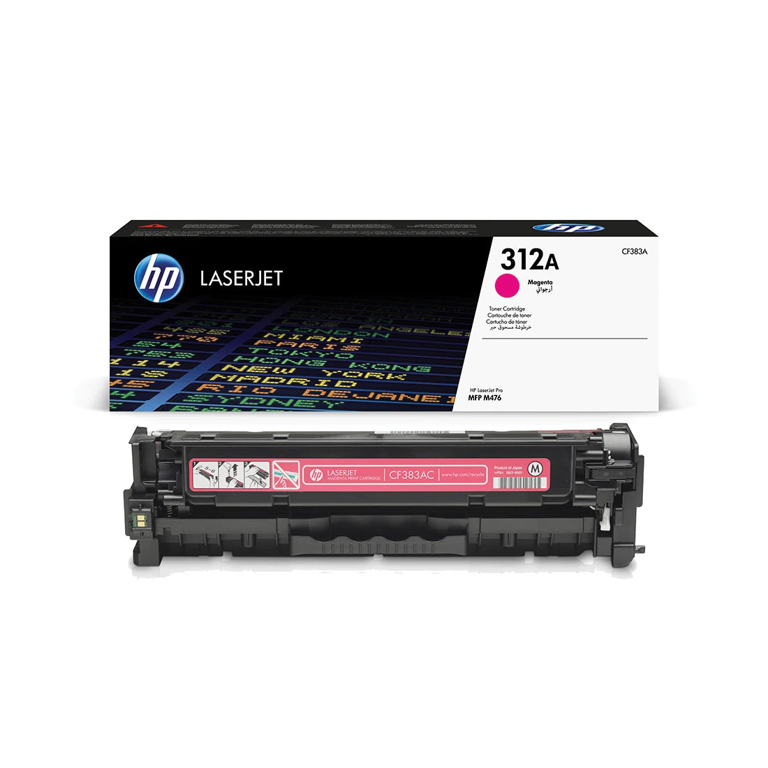 HP 312A Magenta Toner Cartridge - (CF383A)