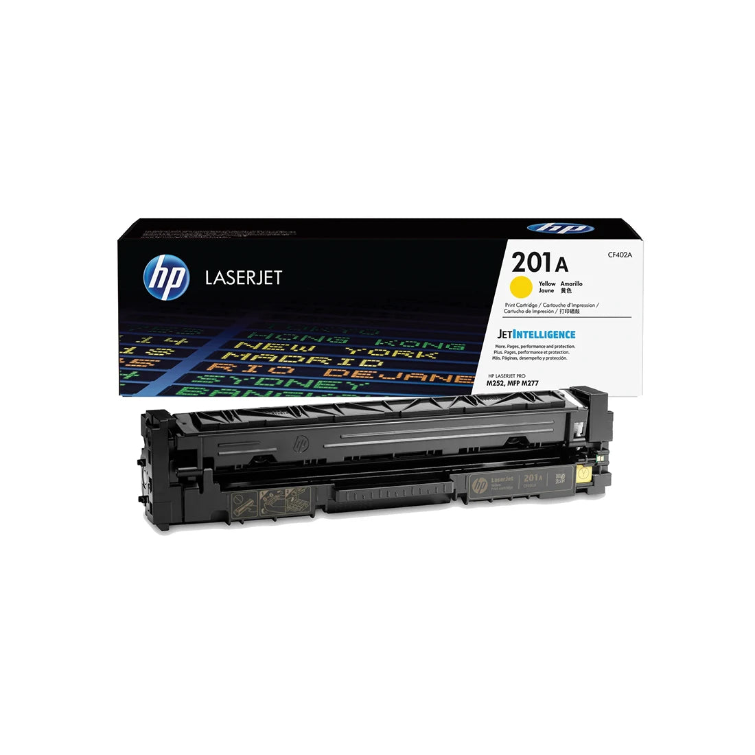 HP 201A Yellow Toner Cartridge - (CF402A)