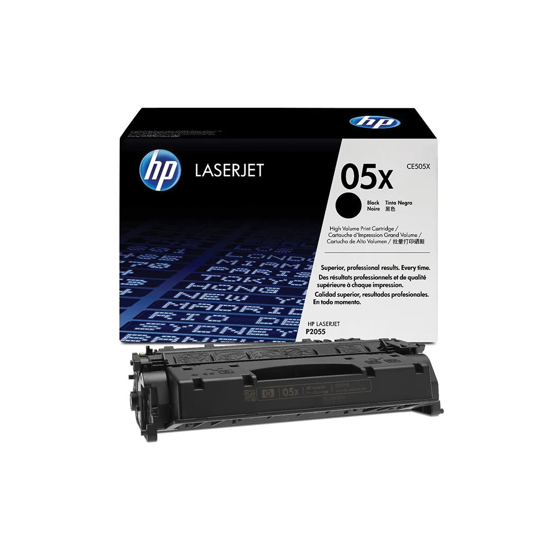 HP 05X High Capacity Black Toner Cartridge ‑ (CE505X)