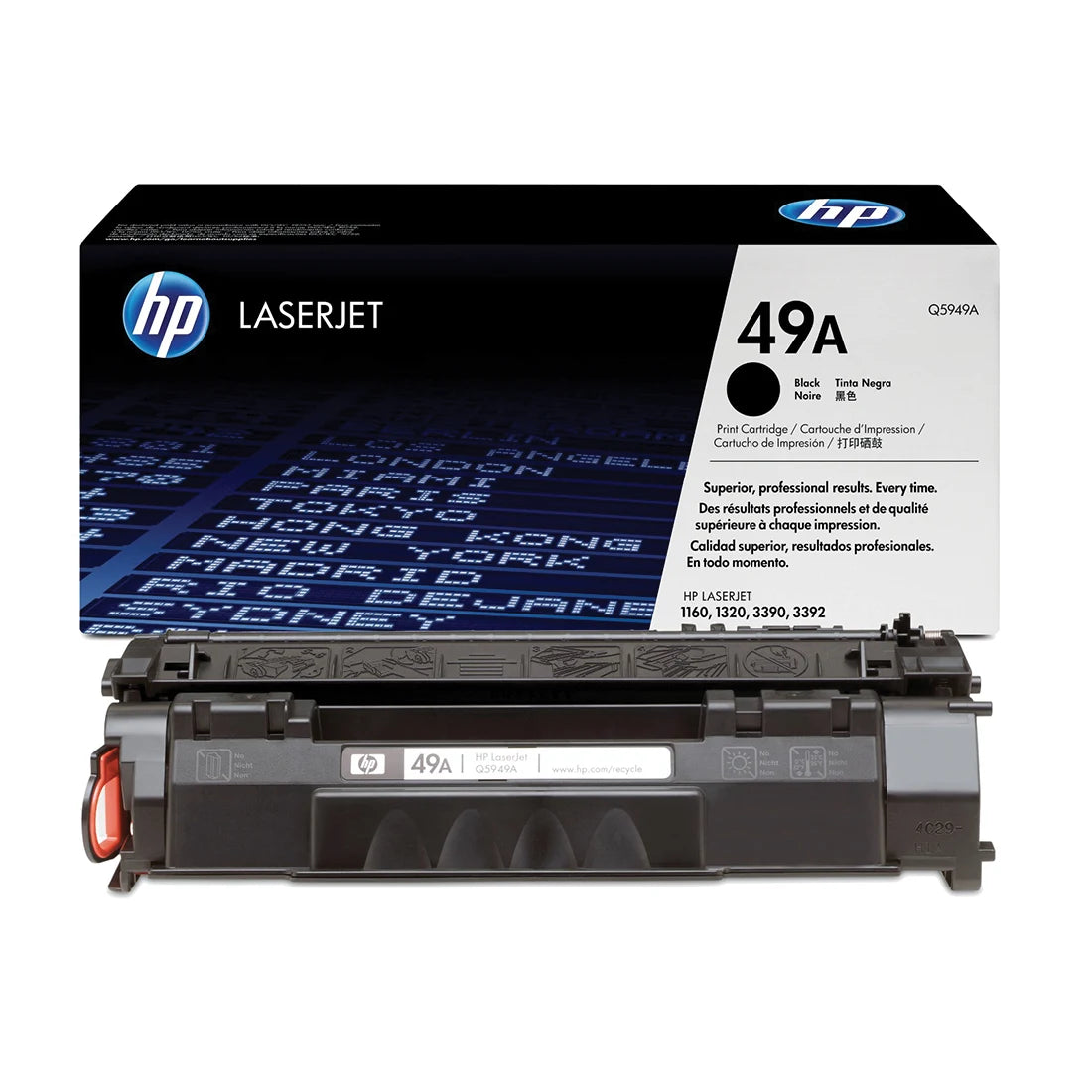 HP 49A Standard Capacity Black Toner Cartridge - (Q5949A)