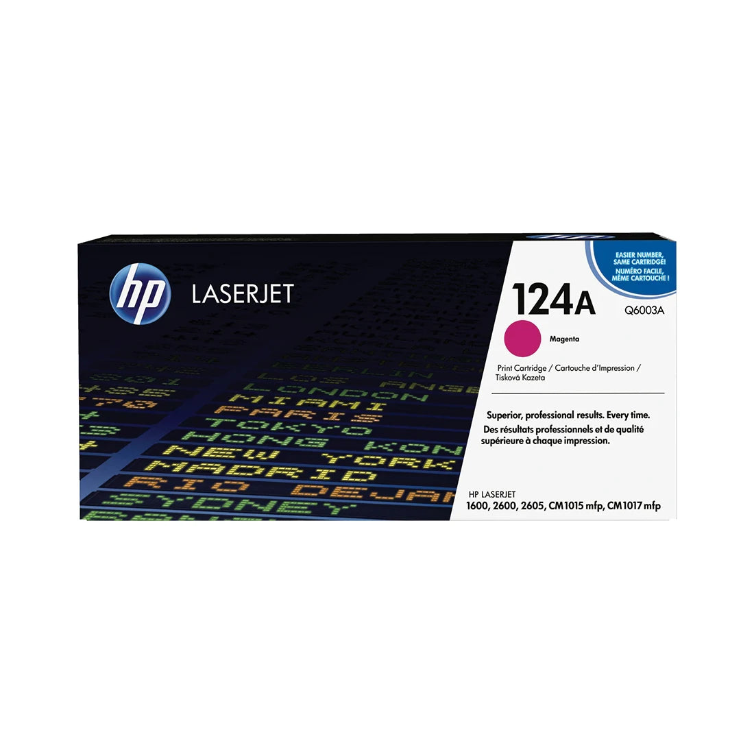HP 124A Standard Magenta Toner Cartridge - (Q6003A)