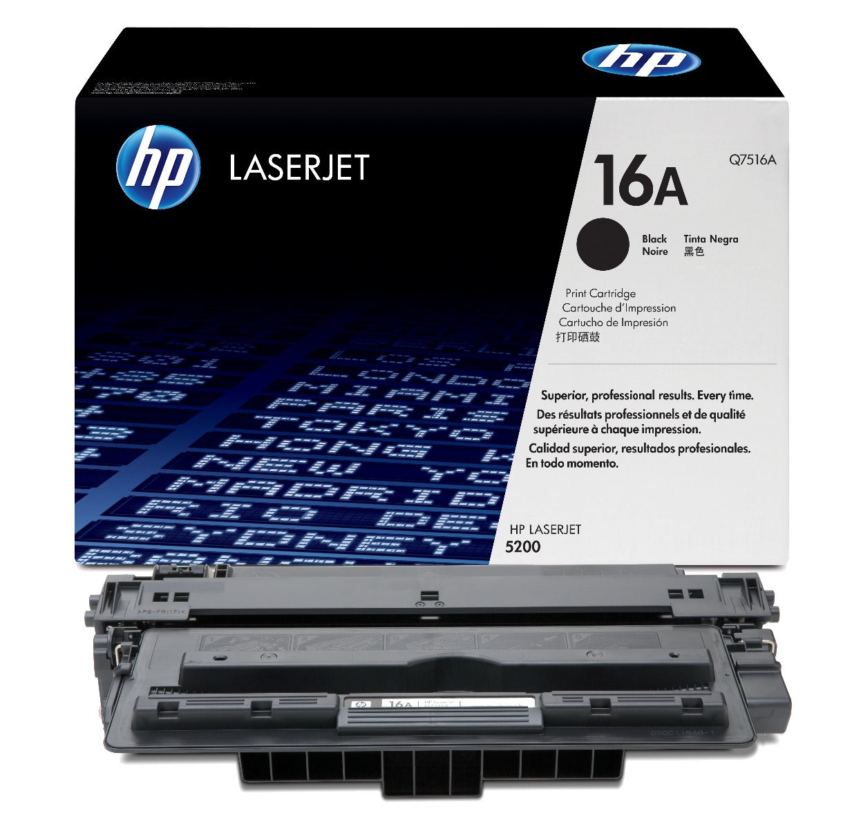 HP 16A Standard Capacity Black Toner Cartridge ‑ (Q7516A)