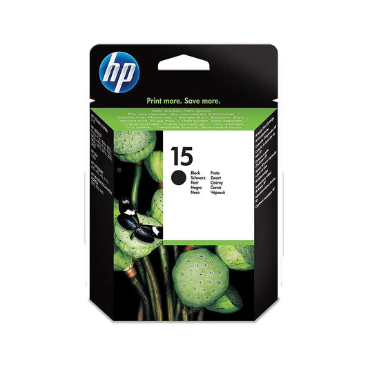 HP 15 Black Ink Cartridge - (C6615DE)