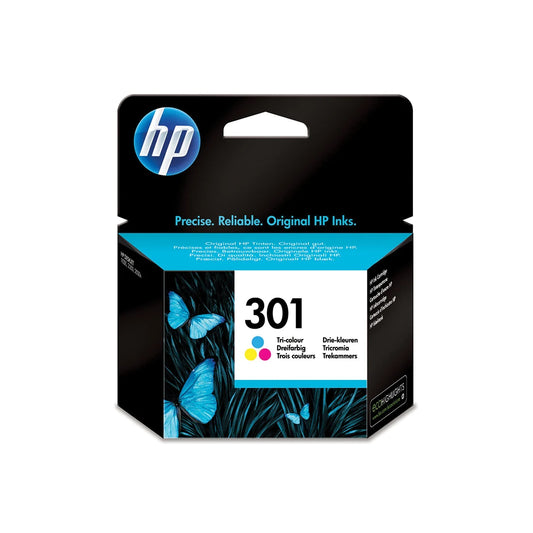 HP 301 Tri-Colour Ink Cartridge - (CH562EE)