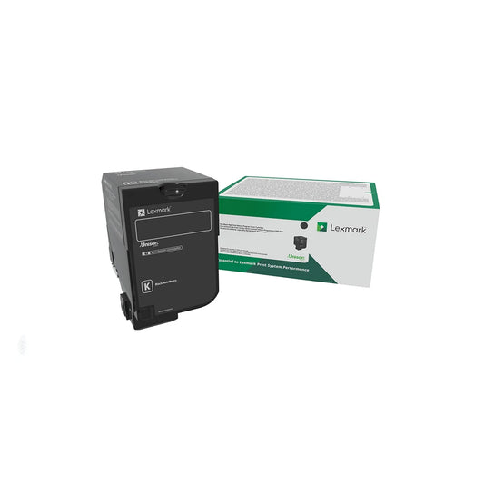 Lexmark 74C2HKE Black High Yield Original Toner Cartridge