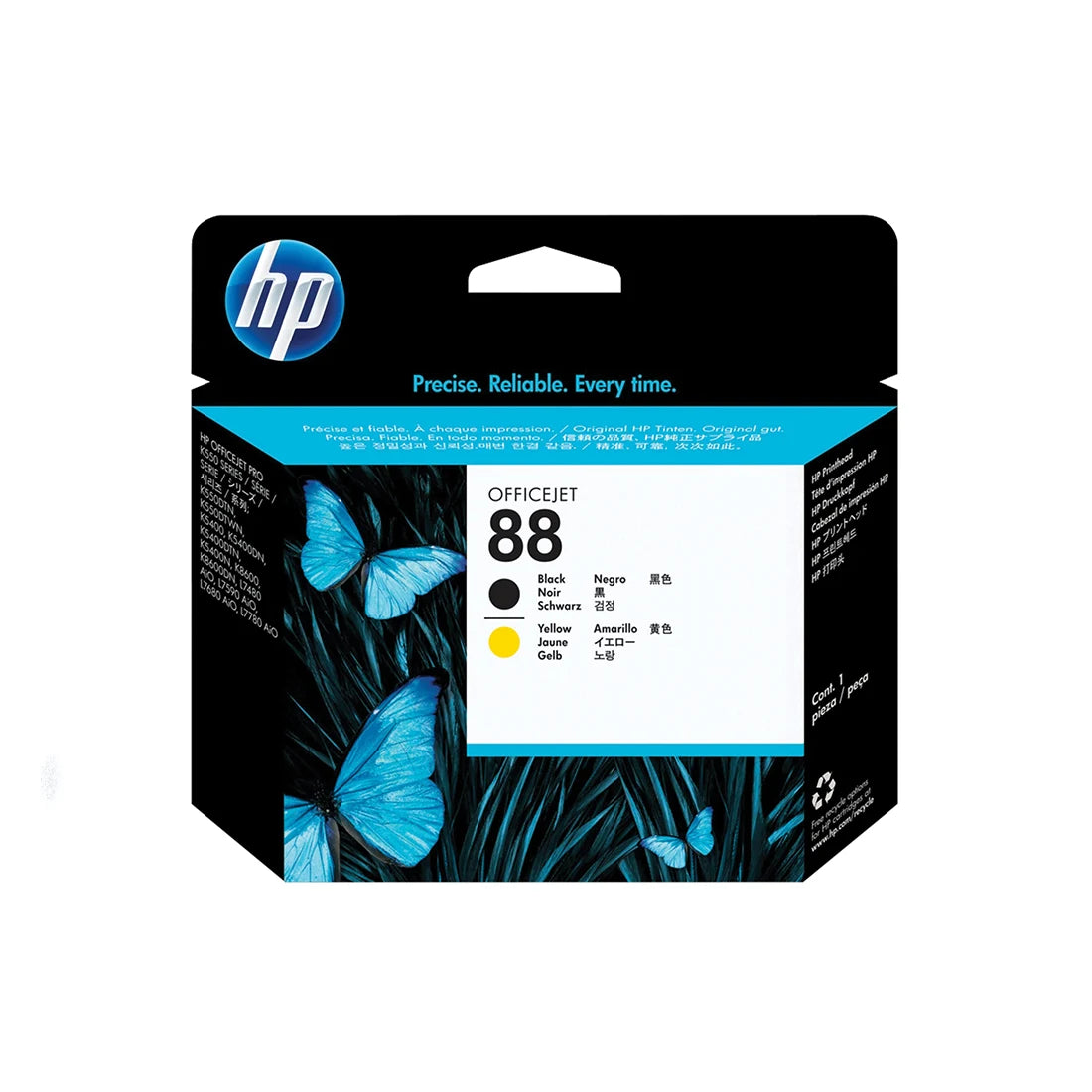 HP 88 Black & Yellow Printhead (C9381A)