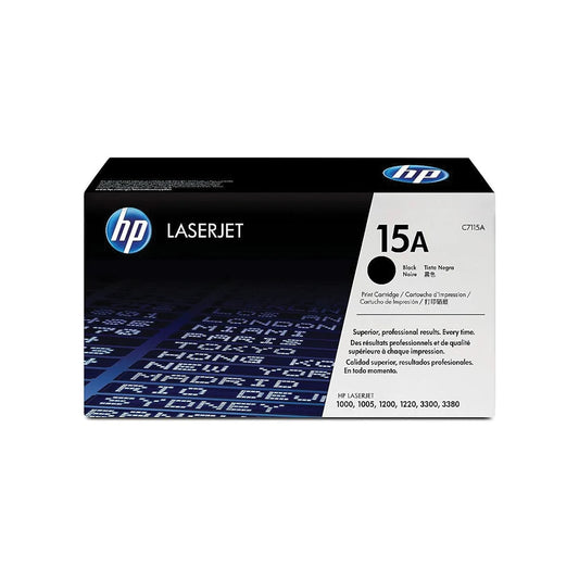 HP 15A Black Toner Cartridge - (C7115A)