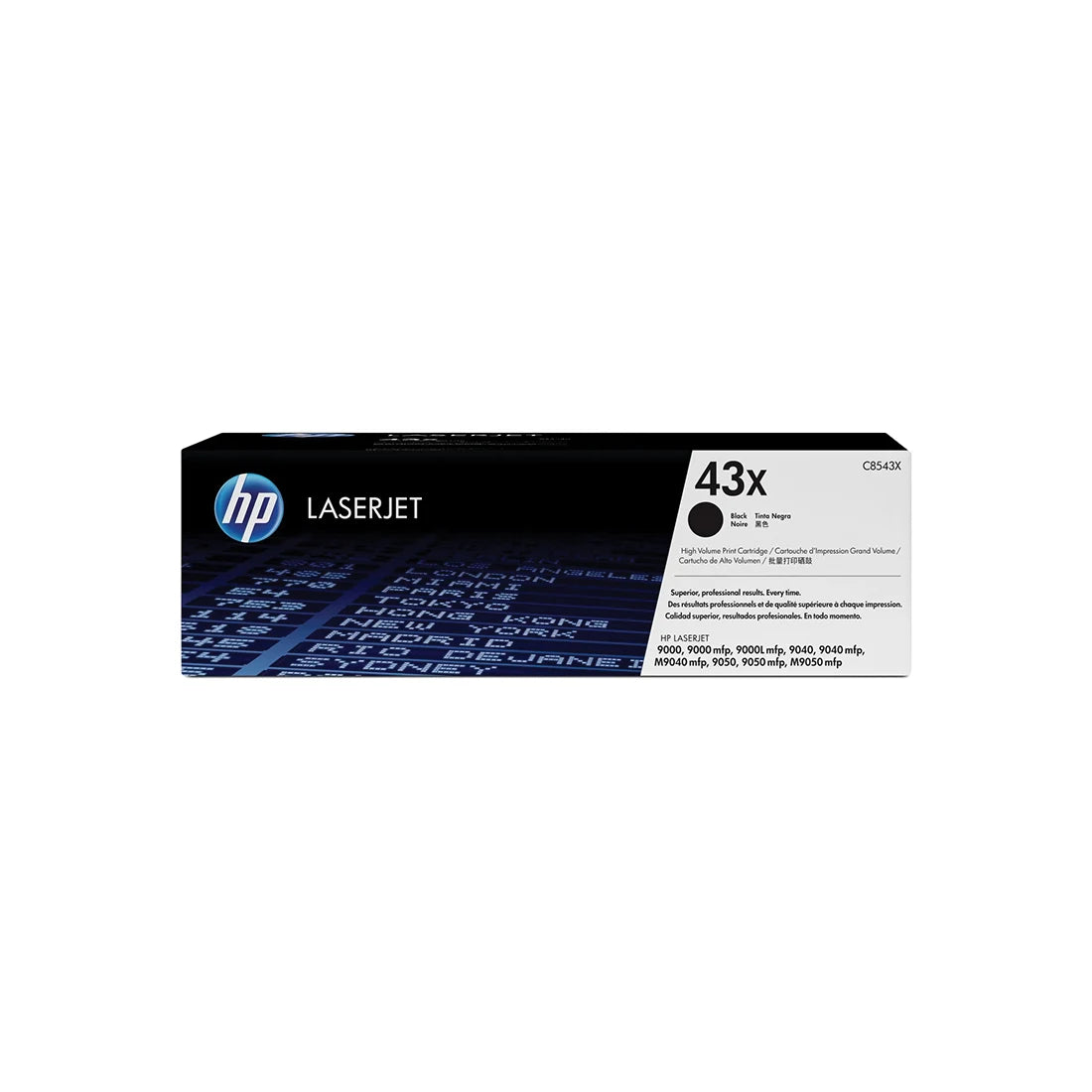 HP 43X Black Toner Cartridge - (C8543X)