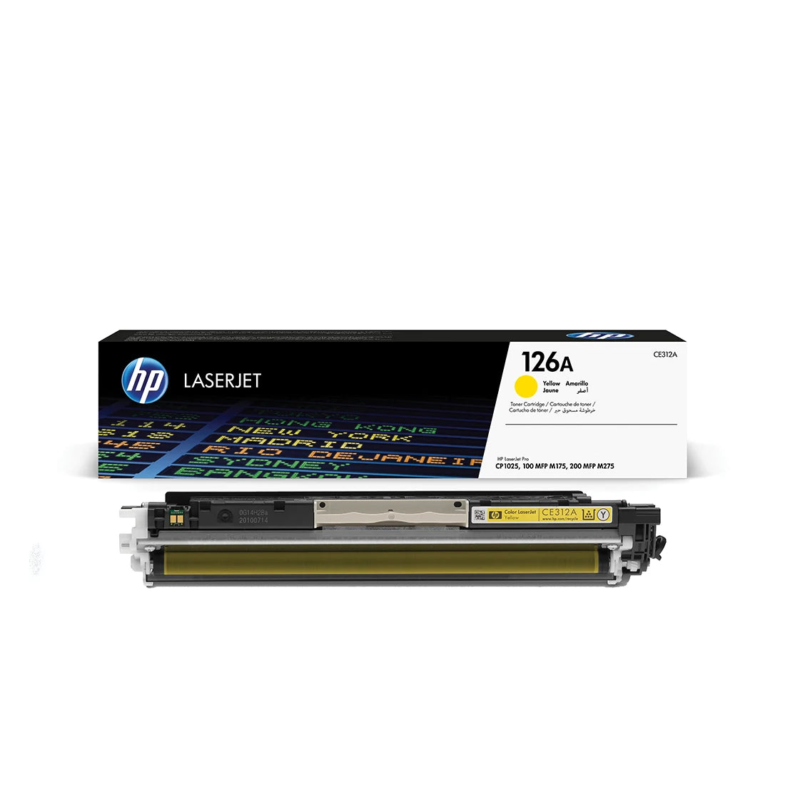 HP 126A Yellow Toner Cartridge - (CE312A)