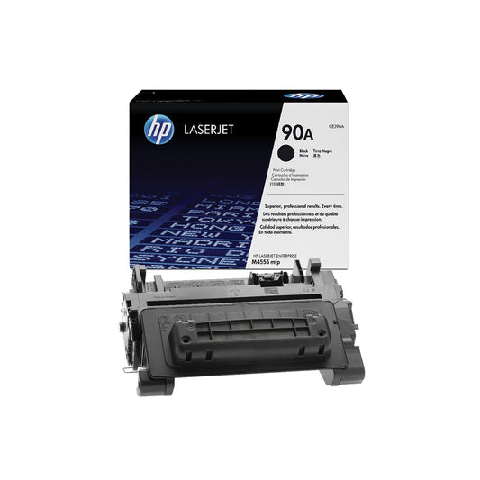 HP 90A Black Toner Cartridge - (CE390A)