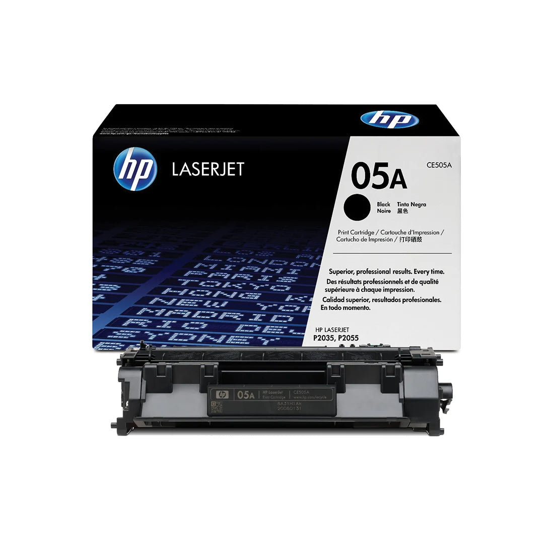 HP 05A Black Toner Cartridge - (CE505A)