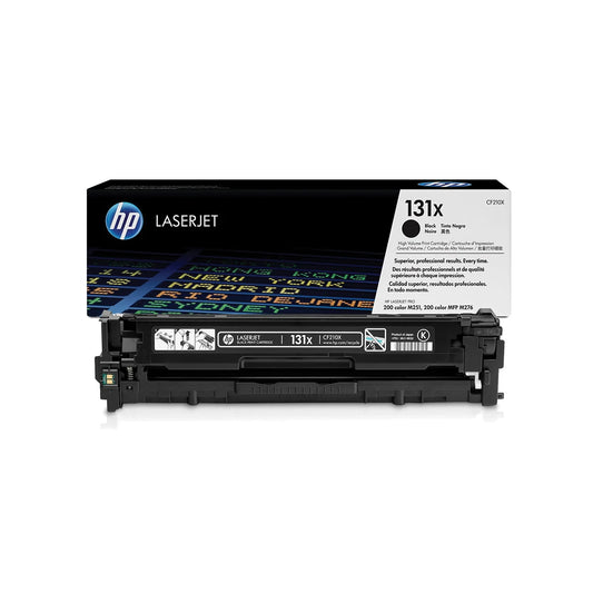 HP 131X High Capacity Black Toner Cartridge - (CF210X)
