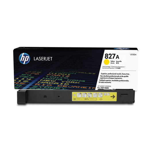 HP 827A Yellow Toner Cartridge - (CF302A)