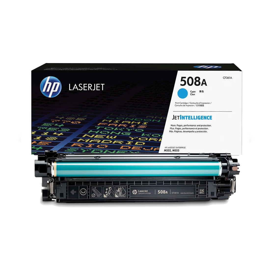 HP 508A Cyan Toner Cartridge - (CF361A)