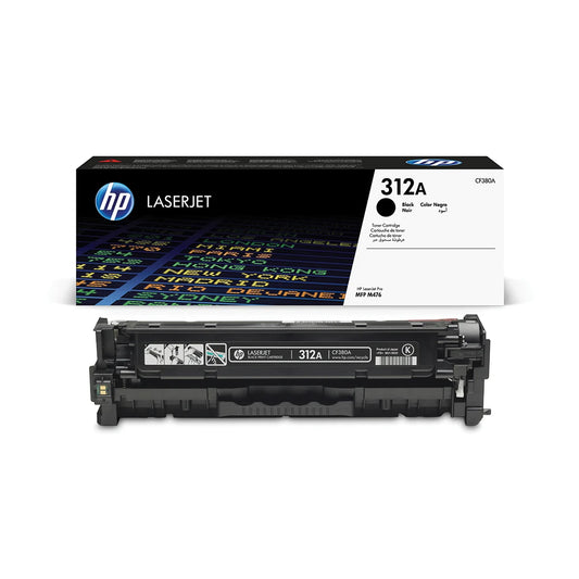 HP 312A Black Toner Cartridge - (CF380A)