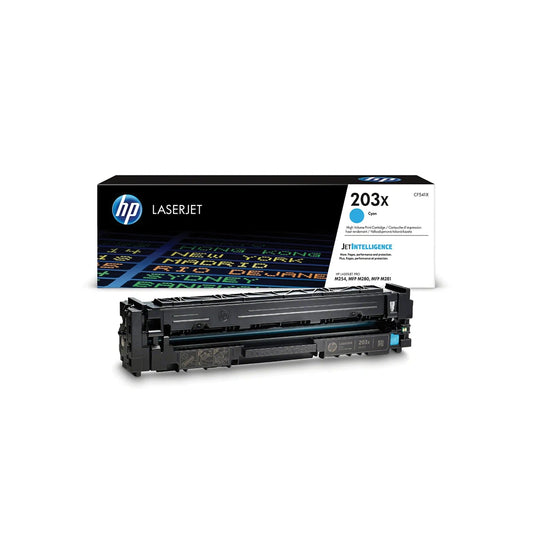 HP 203X High Capacity Cyan Toner Cartridge - (CF541X)