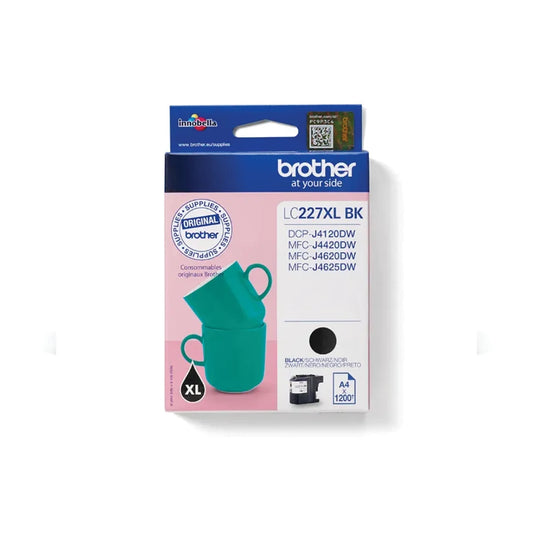Brother LC227XL High Capacity Black Ink Cartridge (LC227XLBK)