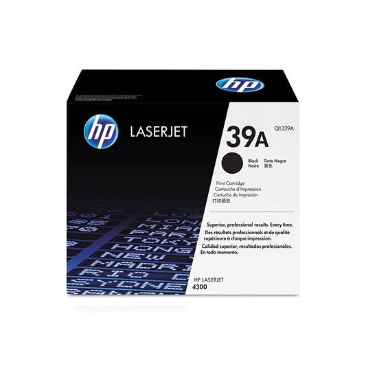 HP 39A Black Toner Cartridge - (Q1339A)