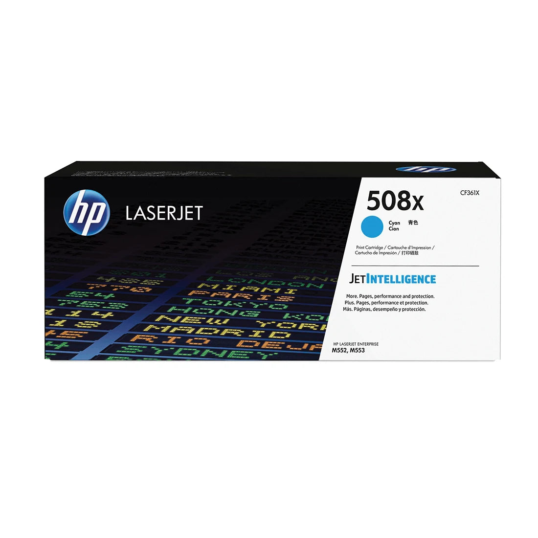 HP 508X High Capacity Cyan Toner Cartridge - (CF361X)