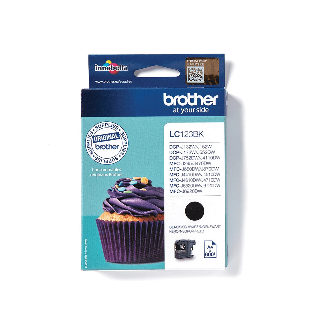 Brother LC123BK Black Ink Cartridge