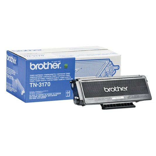 Brother TN‑3170 High Capacity Black Toner Cartridge