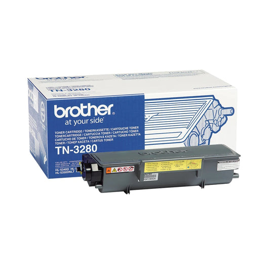 Brother TN‑3280 High Capacity Black Toner Cartridge